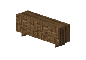 Mobili 3D - Buffet in legno - Schuster - Folhas