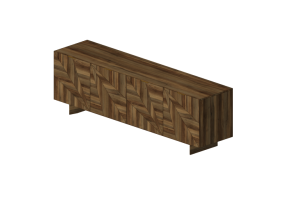 Mobili 3D - Buffet in legno - Schuster - Folhas