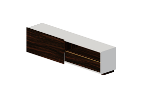 Muebles 3D - Bufet de madera - Schuster - Cine