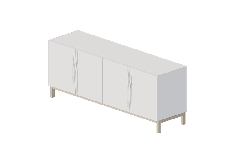 Meubles 3D - Buffet en bois - Schuster - Loop - Schuster Meubles 3D - Buffet en bois - Schuster - Loop - Schuster