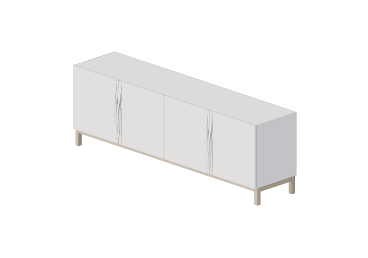 Muebles 3D - Buffet de madera - Schuster - Loop - Schuster Muebles 3D - Buffet de madera - Schuster - Loop - Schuster