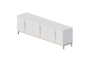 3D M&ouml;bel - Buffet aus Holz - Schuster - Loop