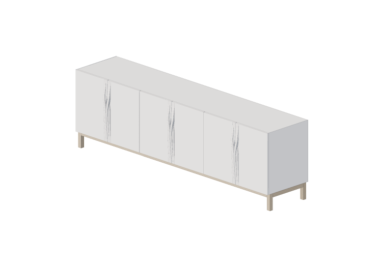 3D Möbel - Buffet aus Holz - Schuster - Loop - Schuster 3D Möbel - Buffet aus Holz - Schuster - Loop - Schuster