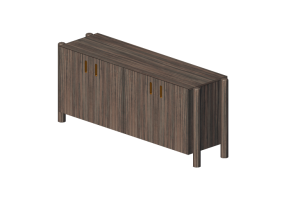 Muebles 3D - Buffet de madera - Schuster - Voyage