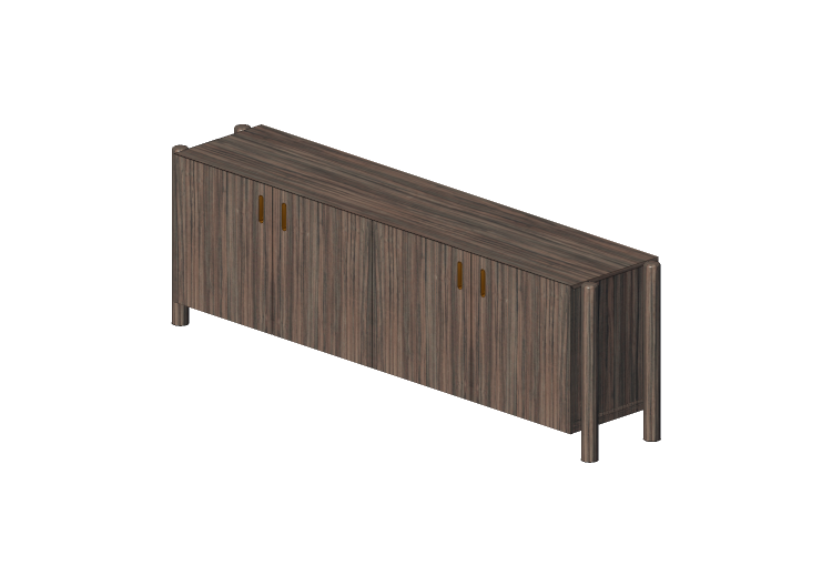 Muebles 3D - Buffet de madera - Schuster - Voyage -... Muebles 3D - Buffet de madera - Schuster - Voyage -...