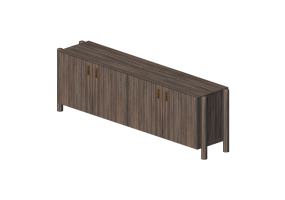 Meubles 3D - Buffet en bois - Schuster - Voyage
