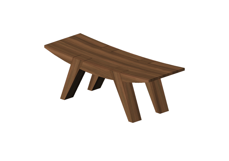 3D Benches - Wooden Bench - Schuster - Amazonas - Schuster 3D Benches - Wooden Bench - Schuster - Amazonas - Schuster