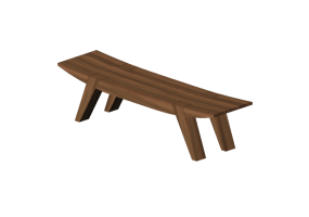 Banc 3D - Banc en bois - Schuster - Amazonas