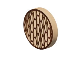 L&aacute;mpara de pared 3D - L&aacute;mpara de madera - Schuster - G&Aacute;VEA
