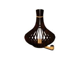 3D Floor lamp - Wooden Lamp - Schuster - GULLIVER MINI