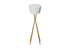 L&aacute;mpara de pie 3D - L&aacute;mpara de madera - Schuster - &Oacute;ca