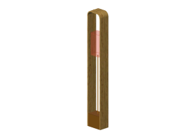 3D Floor lamp - Wooden lamp - Schuster - Totem