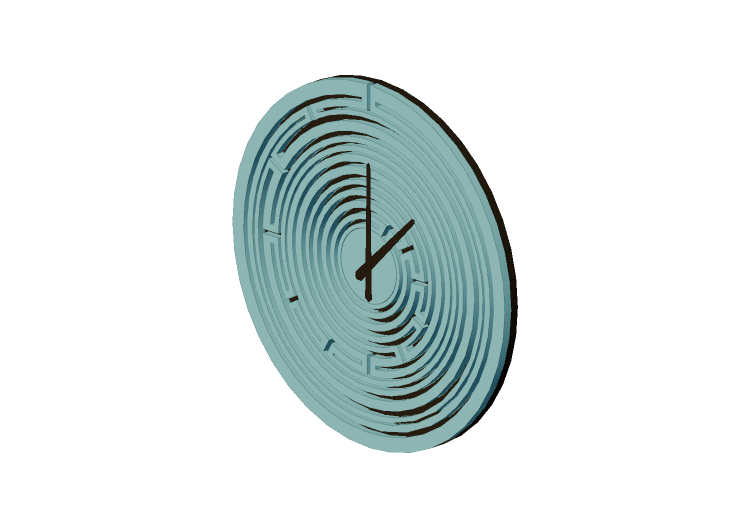 Horloges 3D - Horloge en bois - Schuster - Miquiz -... Horloges 3D - Horloge en bois - Schuster - Miquiz -...