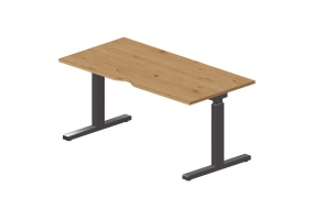 Escritorios 3D - Escritorio rectangular regulable en altura - Senator - Chemistry - CHXDASK1608