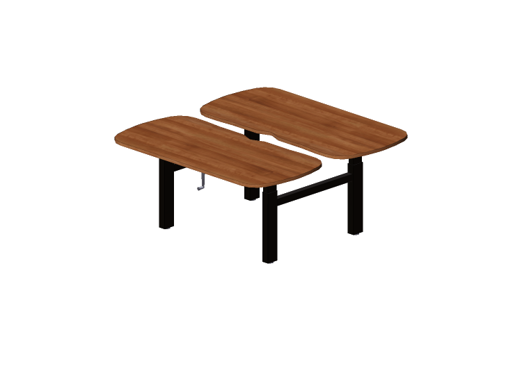 3D Desks - Height-adjustable square desk - Senator -... 3D Desks - Height-adjustable square desk - Senator -...