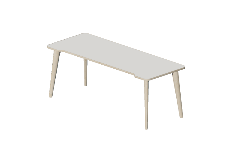 3D Schreibtische - Schreibtisch rechteckig - Senator -... 3D Schreibtische - Schreibtisch rechteckig - Senator -...
