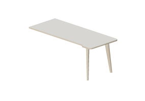 Escrivaninhas 3D - Escrivaninha retangular modular - Senator - Palio - PL1808S