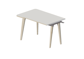Scrivanie 3D - Scrivania rettangolare componibile - Senator - Palio - PL1208EA