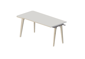 Escrivaninhas 3D - Escrivaninha retangular modular - Senator - Palio - PL1608EA