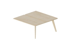 Bureaux 3D - Bureau carr&eacute; modulaire - Senator - Palio - PLB1616S