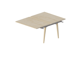 Scrivanie 3D - Scrivania rettangolare componibile - Senator - Palio - PLB1216MA