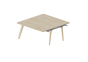 3D Desks - Modular square desk - Senator - Palio - PLB1616EA