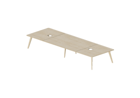 3D Schreibtische - Schreibtisch rechteckig - Senator - Palio - PLMT4816-AB