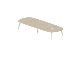 Escritorios 3D - Escritorio rectangular - Senator - Palio - PLBMT4818-AB#1