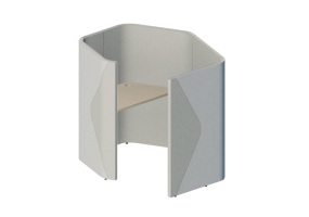 Bureaux 3D - S&eacute;parateur modulaire avec table - Senator- Haven - HAPDS14L