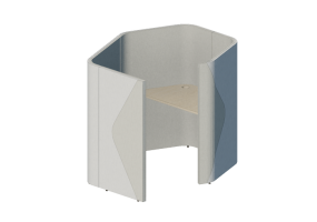 Escrivaninhas 3D - Divis&oacute;ria modular com mesa - Senator - Haven - HAPDS14L