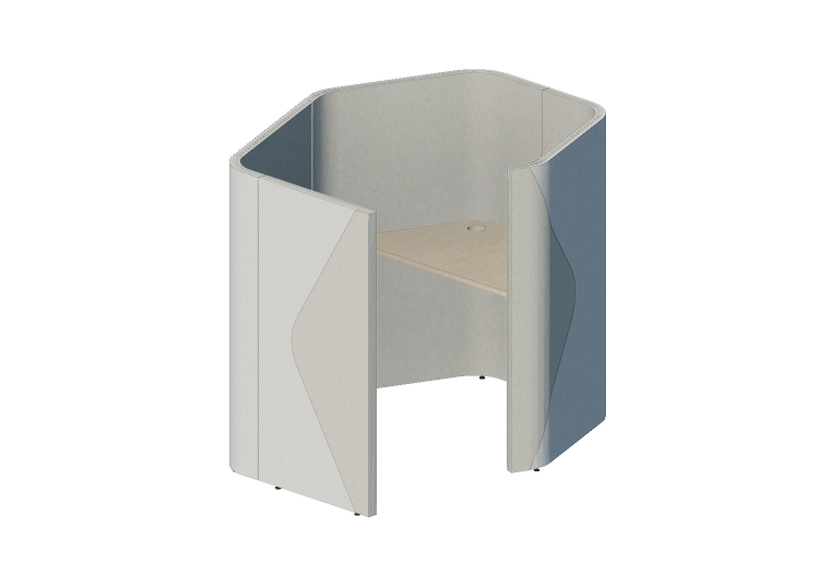 Escritorios 3D - Divisorio modular con mesa - Senator -... Escritorios 3D - Divisorio modular con mesa - Senator -...