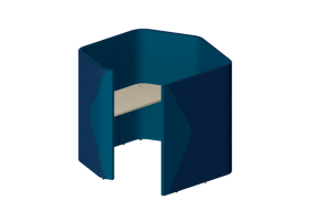 Escrivaninhas 3D - Divisória modular com mesa - Senator - Haven - HAPDS14L