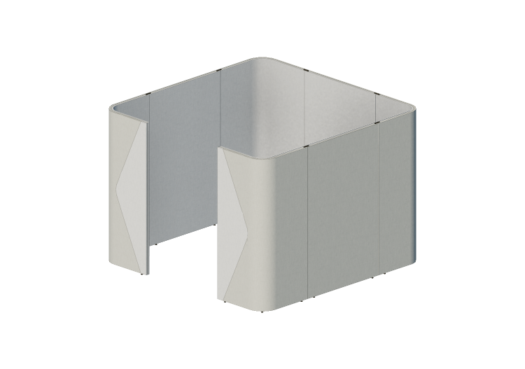 Escrivaninhas 3D - Divisória modular - Senator - Haven -... Escrivaninhas 3D - Divisória modular - Senator - Haven -...