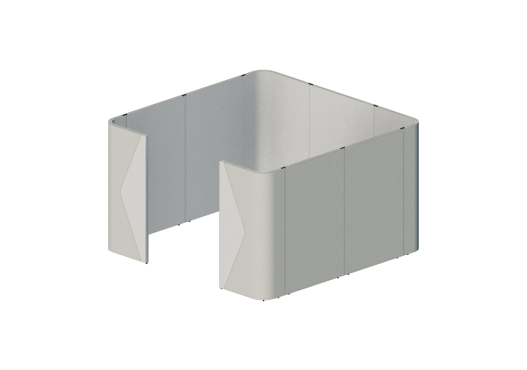 Escrivaninhas 3D - Divisória modular - Senator - Haven -... Escrivaninhas 3D - Divisória modular - Senator - Haven -...