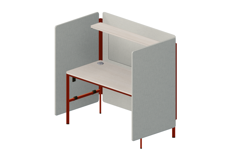 Escritorios 3D - Divisorio modular con mesa - Play -... Escritorios 3D - Divisorio modular con mesa - Play -...