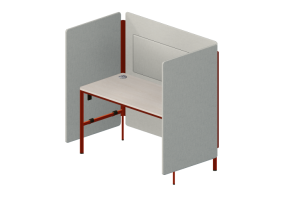 Scrivanie 3D - Divisorio modulare con tavolo - Play - PYPPS10