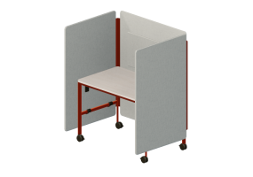 3D Desks - Modular separator with table - Play - PYPPS16