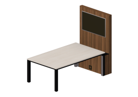 3D Desks - Rectangular Table - Senator - Play - PYPAE2012