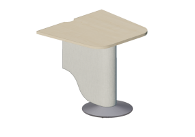 3D Tische - 2-Sitzer Tisch - Senator - Mote - MEDTB11