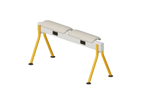 Sillas 3D - Banco con asiento de tela - Senator - Colab - CB2SBPF