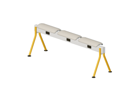 3D St&uuml;hle - Bank mit Sitz-Teil aus Stoff - Senator - Colab - CB3SBPF