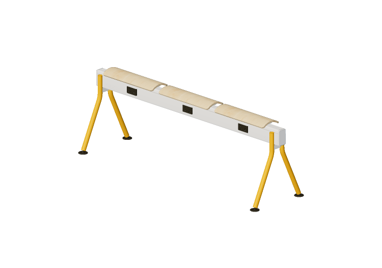 3D Stühle - Bank mit Sitz-Teil aus Holz - Senator - Colab -... 3D Stühle - Bank mit Sitz-Teil aus Holz - Senator - Colab -...