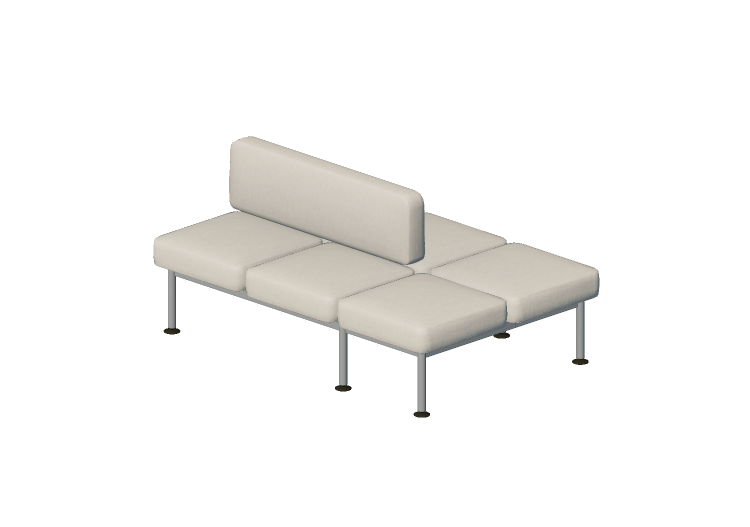 Fauteuil 3D - Canapé 6 places avec dossiers - Senator -... Fauteuil 3D - Canapé 6 places avec dossiers - Senator -...