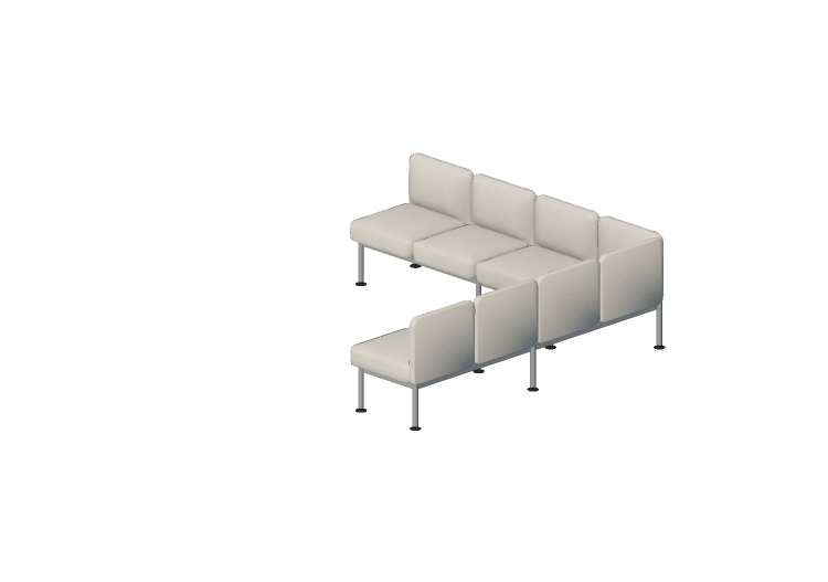 Poltronas 3D - Sofá de esquina de 7 plazas con respaldo -... Poltronas 3D - Sofá de esquina de 7 plazas con respaldo -...