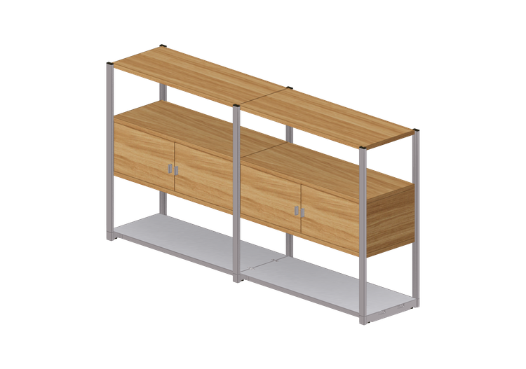 Librerie e Contenitori 3D - Composizione mobile di... Librerie e Contenitori 3D - Composizione mobile di...