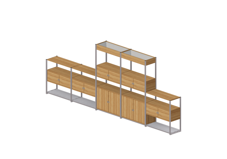 3D Bücherregal und Behälter - Zusammenstellung Aktenschrank... 3D Bücherregal und Behälter - Zusammenstellung Aktenschrank...