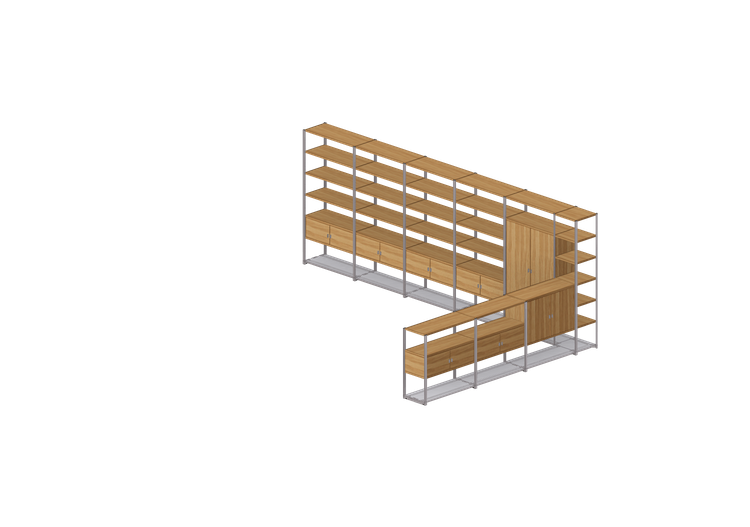 Librerie e Contenitori 3D - Composizione mobile di... Librerie e Contenitori 3D - Composizione mobile di...
