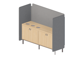Bookshelves and Containers 3D - Document filing cabinet - Senator - Play Storage - MSF7-16-LU