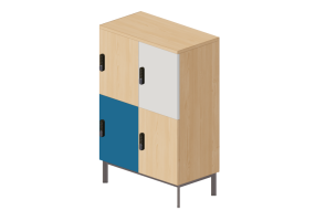 Librer&iacute;as y Contenedores 3D - Mueble archivador de documentos - Senator - Play Storage - PYP12-8-4LU-DL