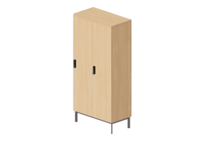 3D B&uuml;cherregal und Beh&auml;lter - Aktenschrank - Senator - Play Storage - PYP18-8-2LU-DL